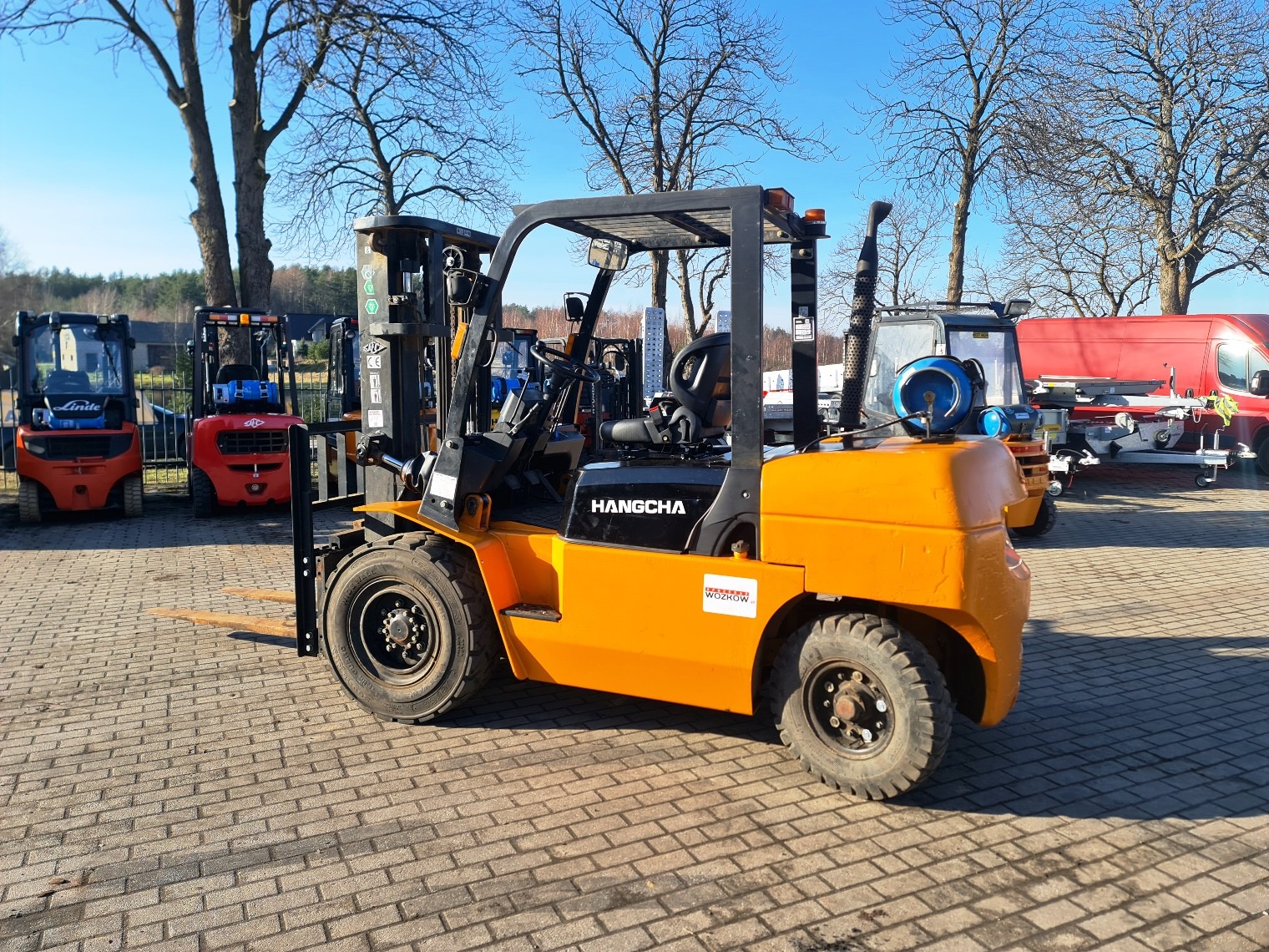 Wózek widłowy HANGCHA CPYD45