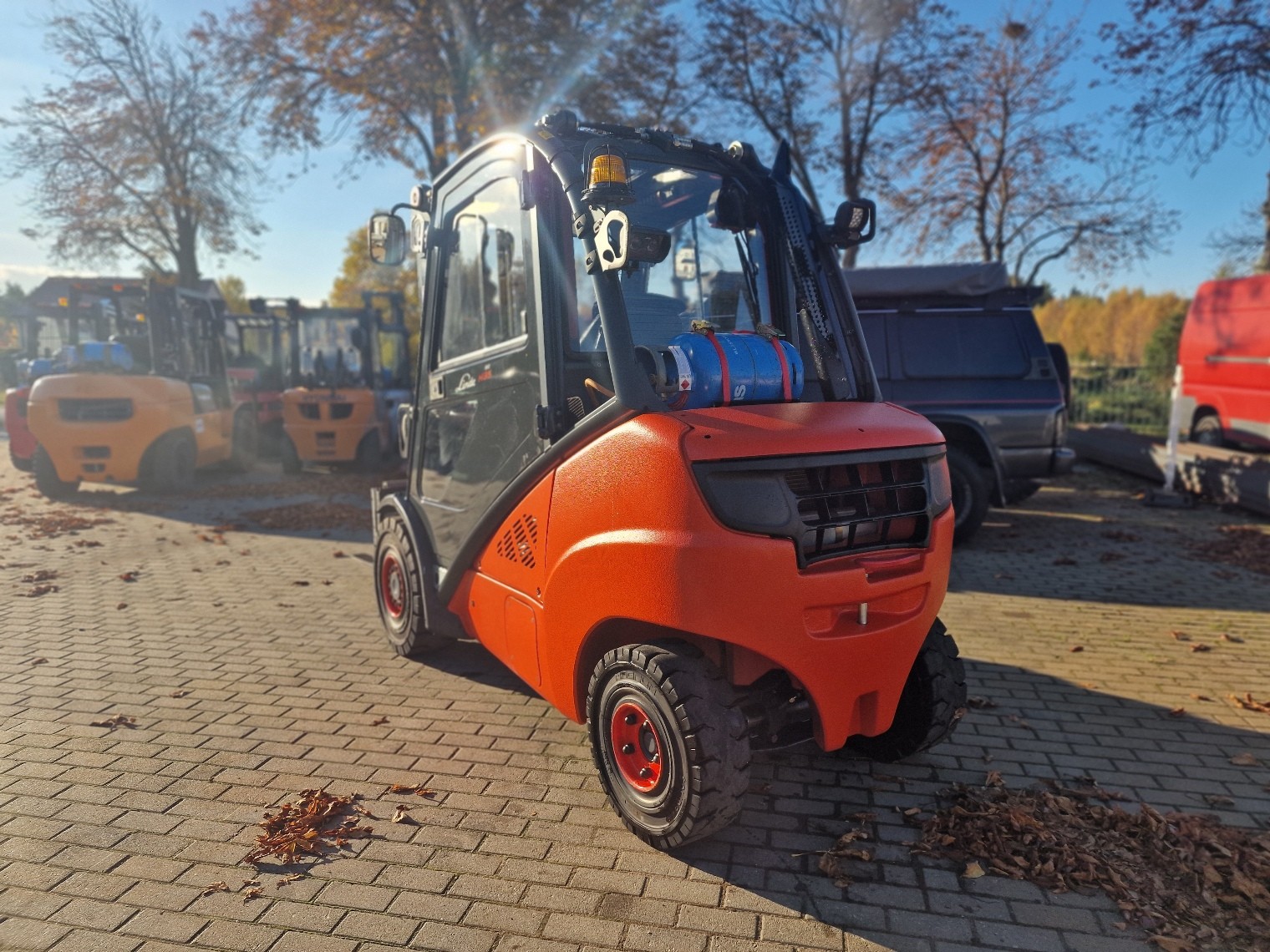 Wózek widłowy LINDE H35T